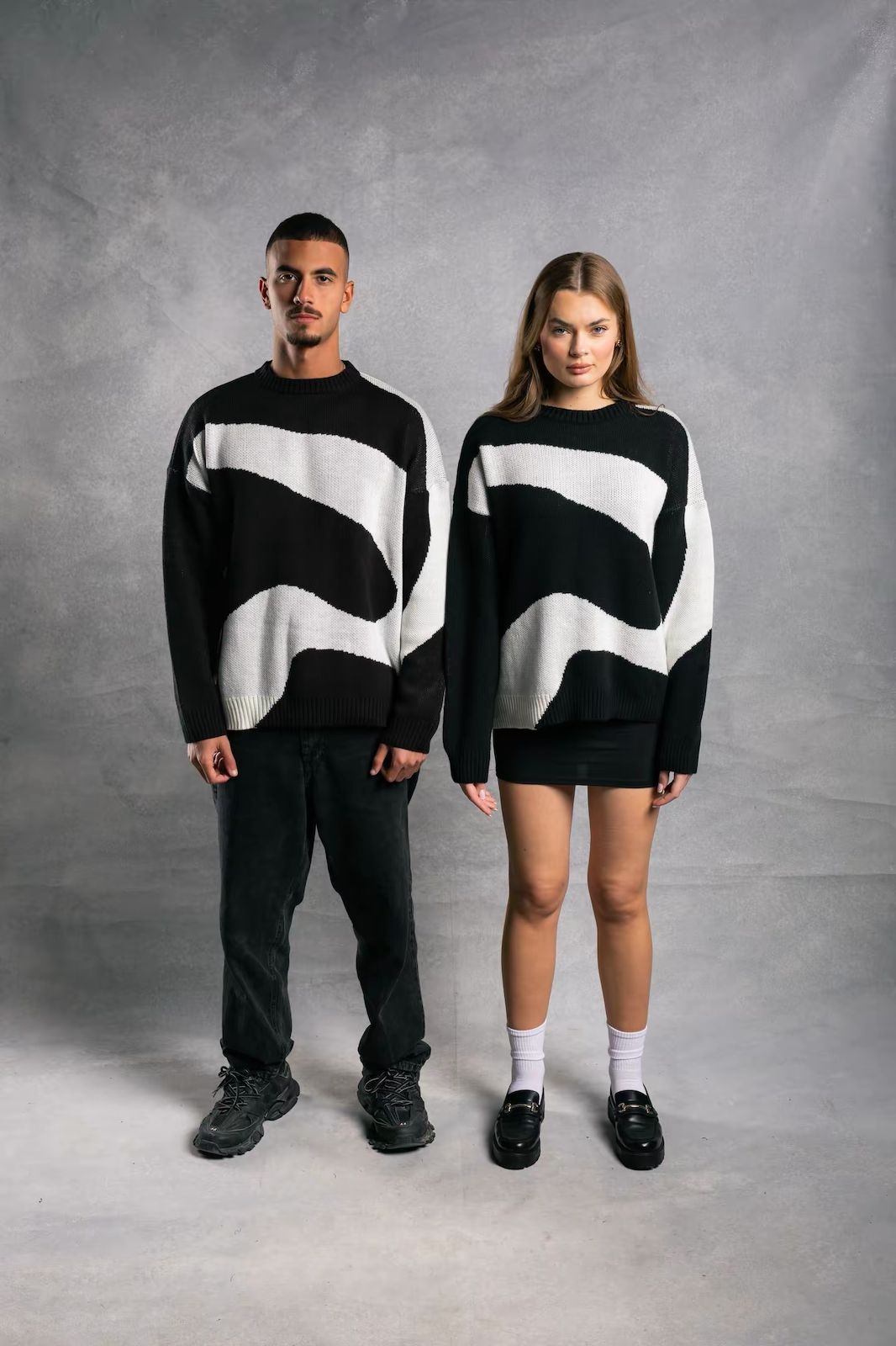 Mad Wave Knitted Crewneck