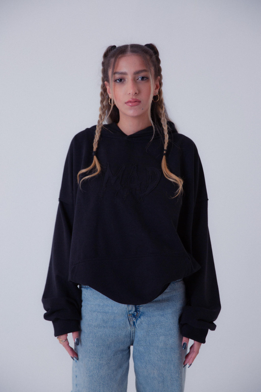 Mute Black Hoodie