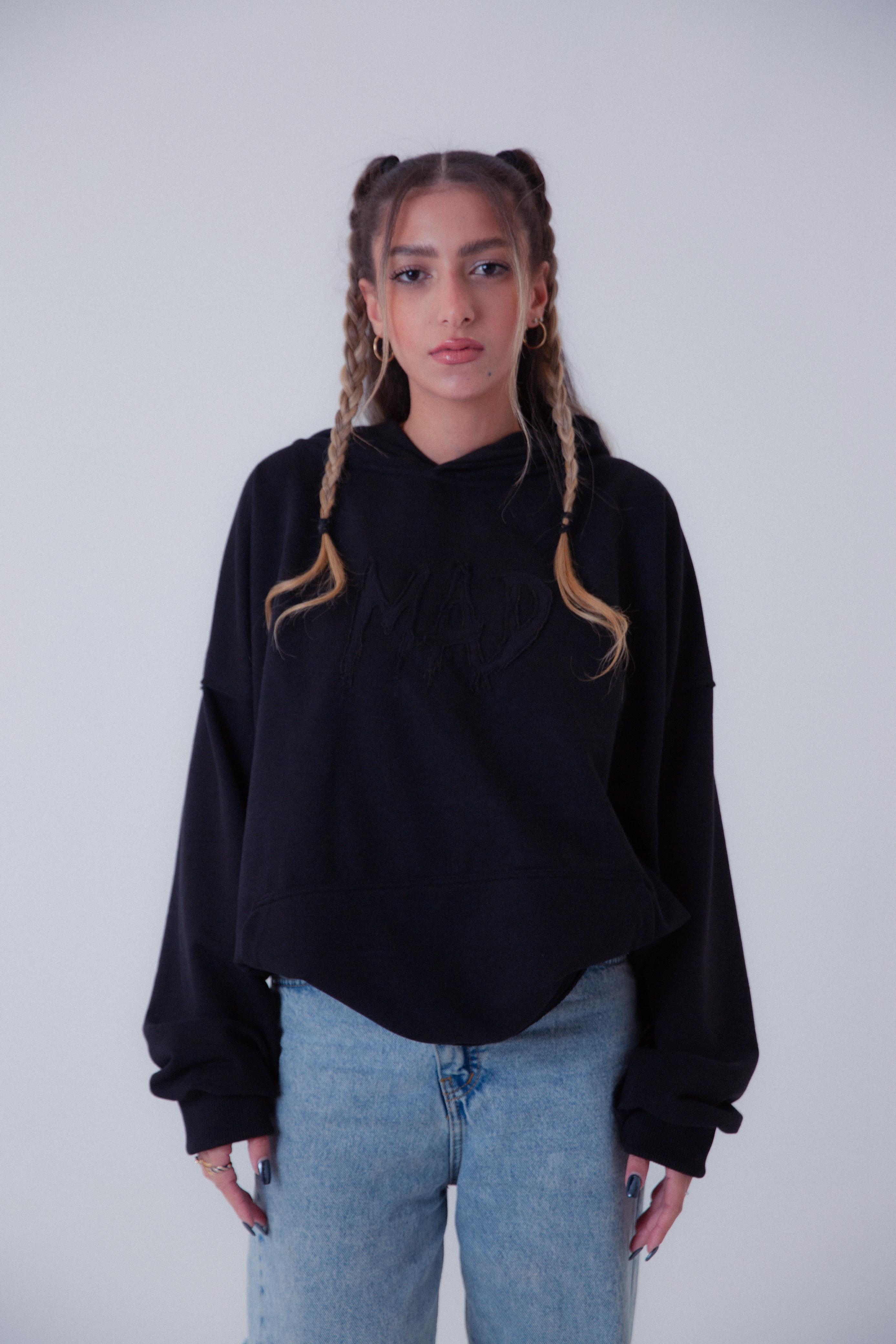 Mute Black Hoodie
