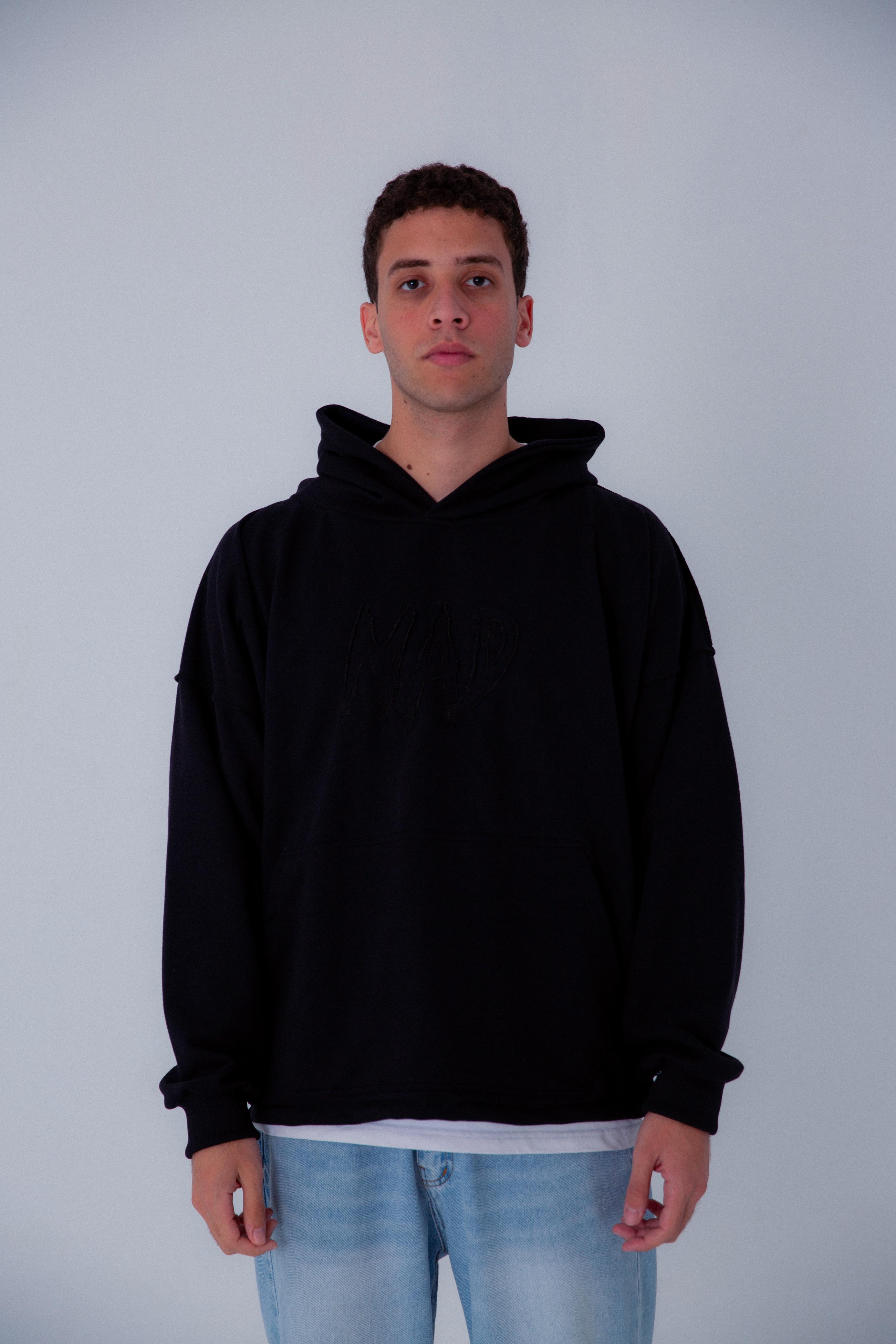 Mute Black Hoodie
