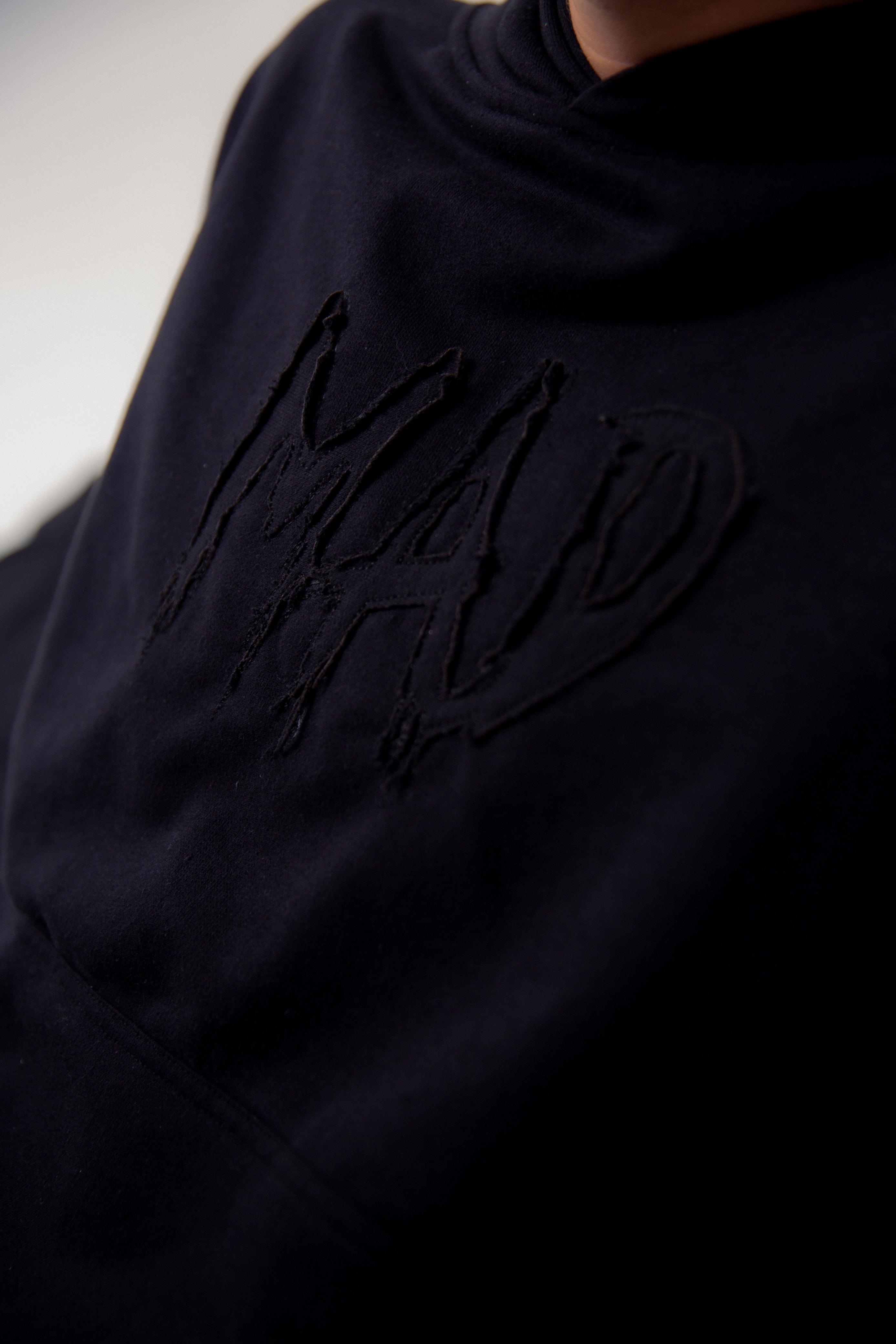 Mute Black Hoodie