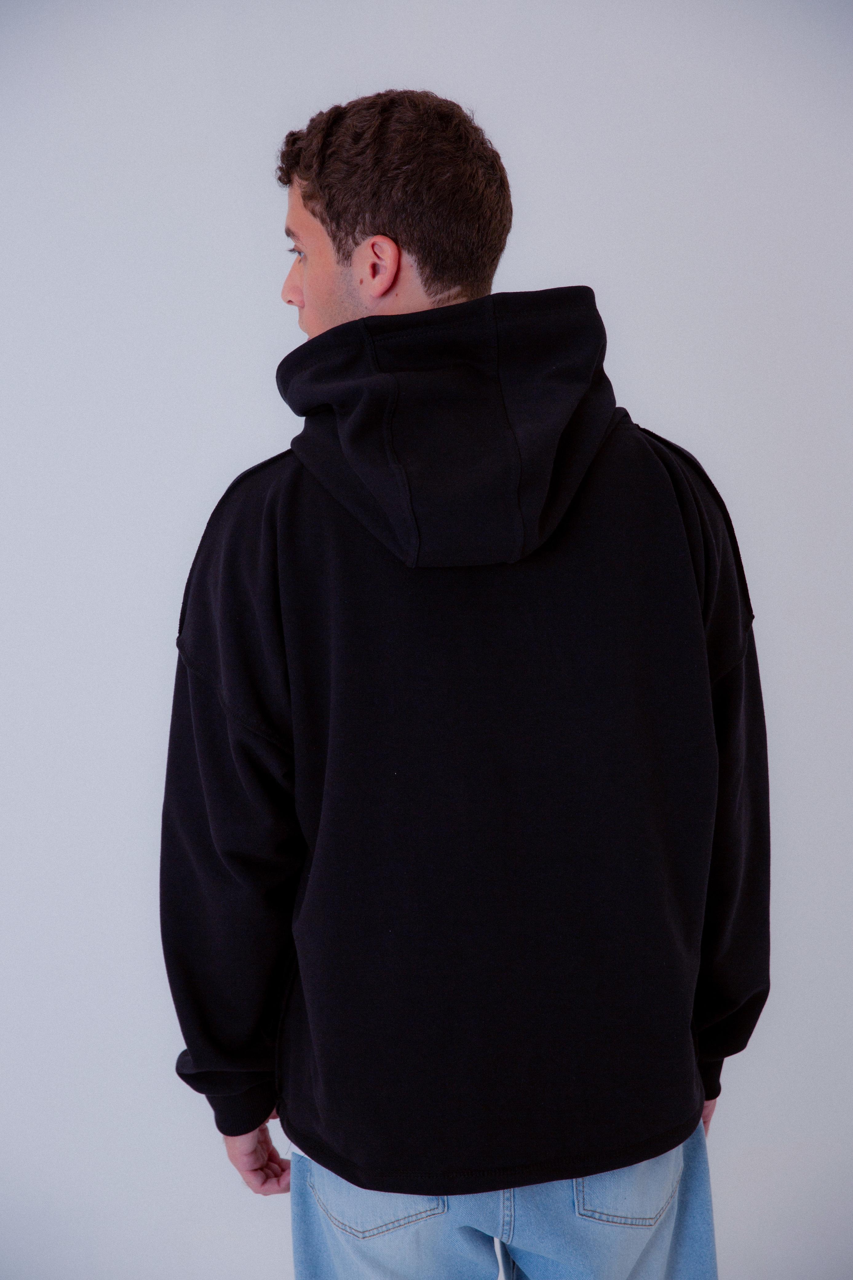 Mute Black Hoodie